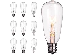 Brightown 10 Pack Edison Replacement Lights
