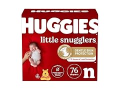 Huggies Newborn Diapers, 76ct