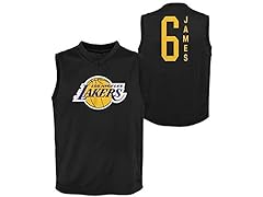 NBA Youth  Lebron James LA Lakers Muscle Shirt