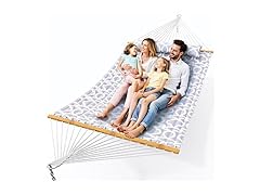 Everyfun Double Hammock with Spreader Bar