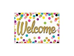 Teacher Created Resources Confetti Welcome Postcards
