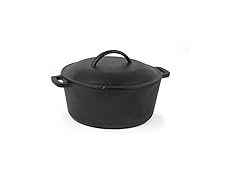 COMMERCIAL CHEF 5 Quart Cast Iron Dutch Oven