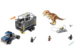 LEGO Jurassic World T. rex Transport Play Set