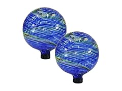 Sunnydaze 10-Inch Gazing Ball Northern Lights