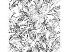 Black Canopy Peel & Stick Wallpaper