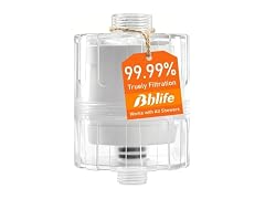BBLIFE NSF Tested Transparent Shower Filter