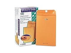 Quality Park Clasp Envelope, 100 Count