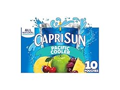 10CT Capri Sun Pacific Cooler Mixed Fruit Flavored