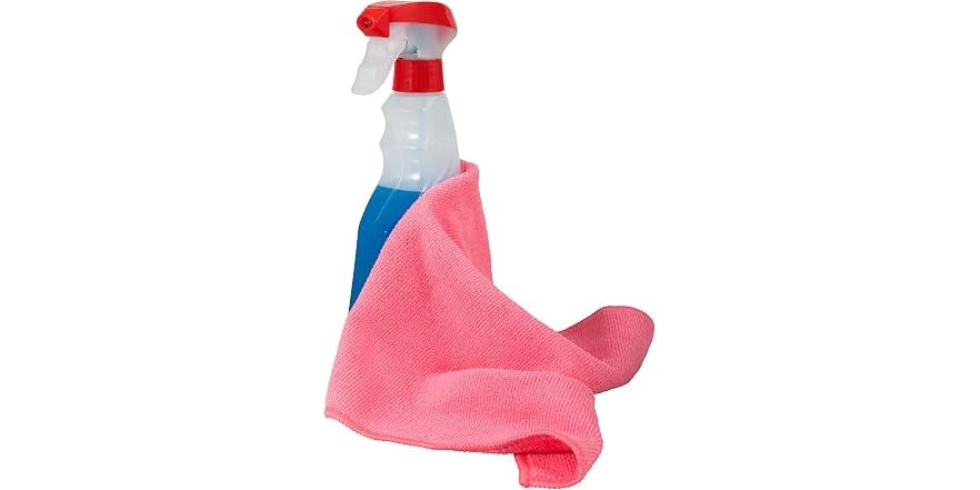 Superio Microfiber Cleaning Cloths Color-Coded for Easy Organization ...