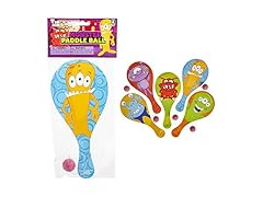 Novelty 9" Monster Paddle Balls