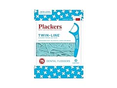 Plackers Twin-Line Dental Flossers 75ct