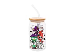 Silver Buffalo Sanrio Hello Kitty & Friends Glass Tumbler