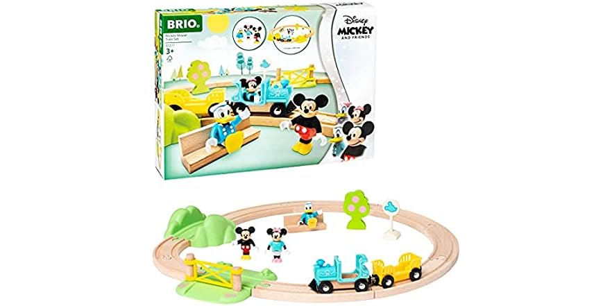 brio minnie mouse train