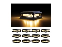 Brightever Black Solar Light 12 pack