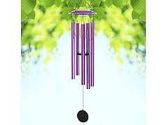 Small 32" Wind Chime - Purple