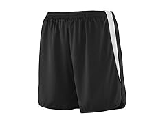 Augusta Youth Track Short Black/White (L)