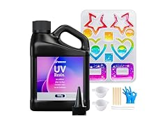 500g UV Resin Kit, Crystal Clear UV