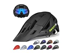 Black Mountain Bike Helmet for Adults