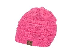 C.C Women (OS) Thick Knit Candy Beanie