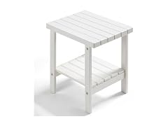 PASAMIC 2-Tier Adirondack Square Side Table