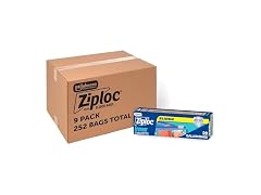 Ziploc Gallon Food Storage Freezer Slider Bags