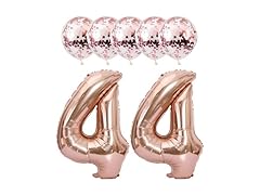 Rose Gold 44 Foil Balloons 40" 