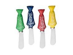 Wine Things Tie Cheese Spreaders Set of 4