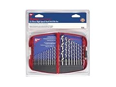 Disston 21-Piece High Speed Drill Bit Set