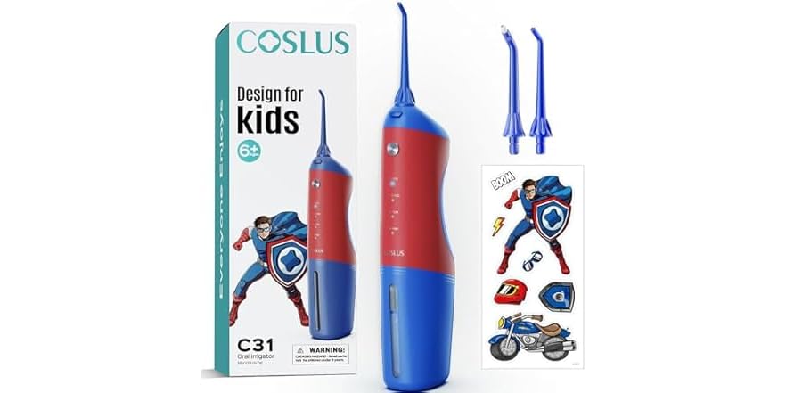 Kids Water Dental Flosser just $19.99 at Woot