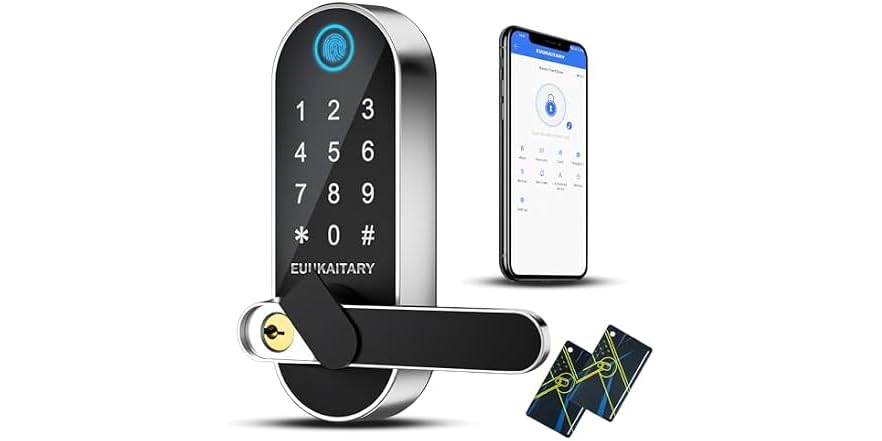 Fingerprint Smart Door Lock w/ WiFi