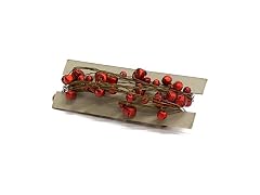 Melrose Red Miniature Metal Sleigh Bells