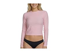 Hurley Womens L/S Rash Guard Shirt