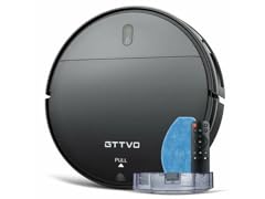 GTTVO Robot Vacuum - Black