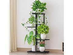 Space-Saving 4 Tier Metal Plant Stand