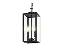 BesLowe 2-Light Outdoor Pendant 15in