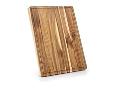 Takywep Acacia Wood Cutting Board, 24x18 