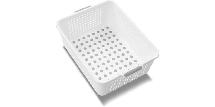 Madesmart Charcoal Storage Baskets | The Container Store