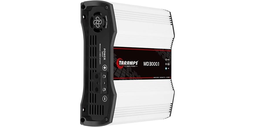 Amplificatore Taramps MD 3000.1 | Classe D Mono 1 Ohm | 3000W | Per Auto Ad Alte Prestazioni - Foto 10