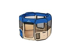 Zampa Dog Playpen Medium 45"x45"x24" Pop Up