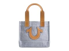 True Religion Tote Bag, Blue (Open Box)