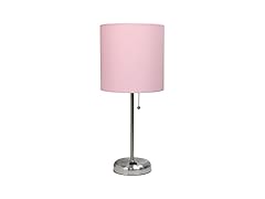 Creekwood Home Oslo 19.5" Contemporary Light Pink