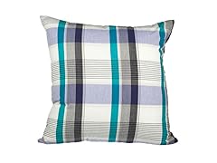 Patchwork Plaid Throw Pillow-2Pack