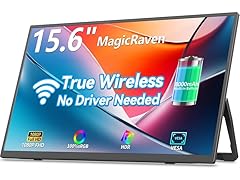 Wireless Portable Monitor | 15.6" 1080P