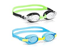 Portzon Unisex-kids swim goggles,Anti Fog