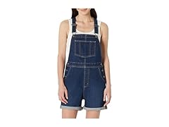 Amazon Essentials Womens Denim Short Overalls