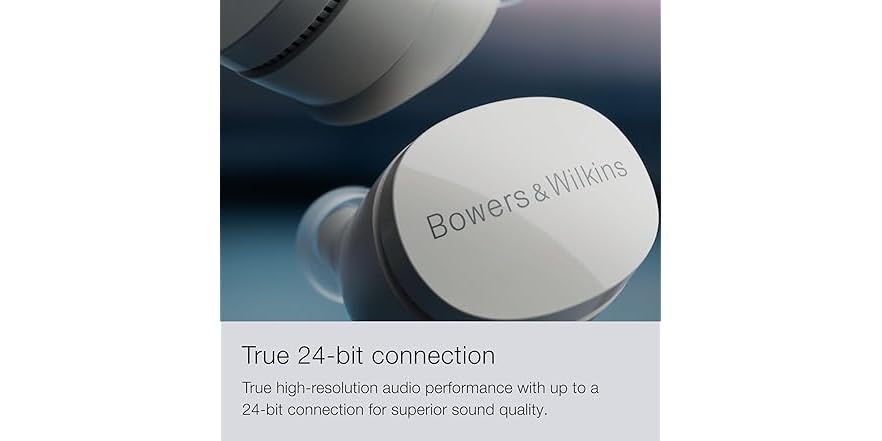 (NEW) Bowers & Wilkins Pi6 Wireless ANC Earbuds (Open Box)