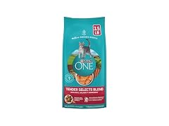 Purina ONE Natural Dry Cat Food, Tender Selects Bl