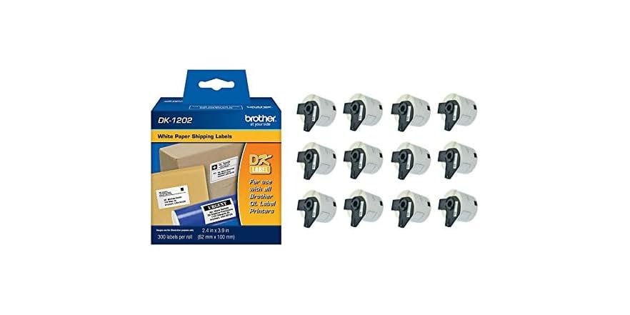 DK-1202 Die-Cut Shipping Labels
