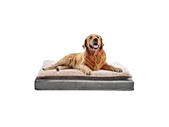 Amazon Basics Dog Bed with Cooling Gel Memory Foam