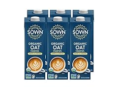 6PK SOWN Organic Oat Creamer Sweet & Creamy